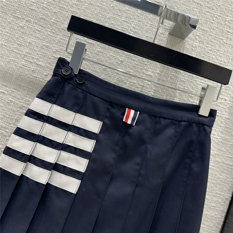 Thom Brown short front pleated long skirt replica clothes