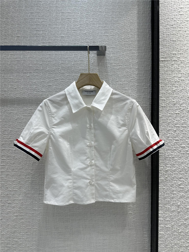 Thom Brown preppy short-sleeved shirt replicas clothes