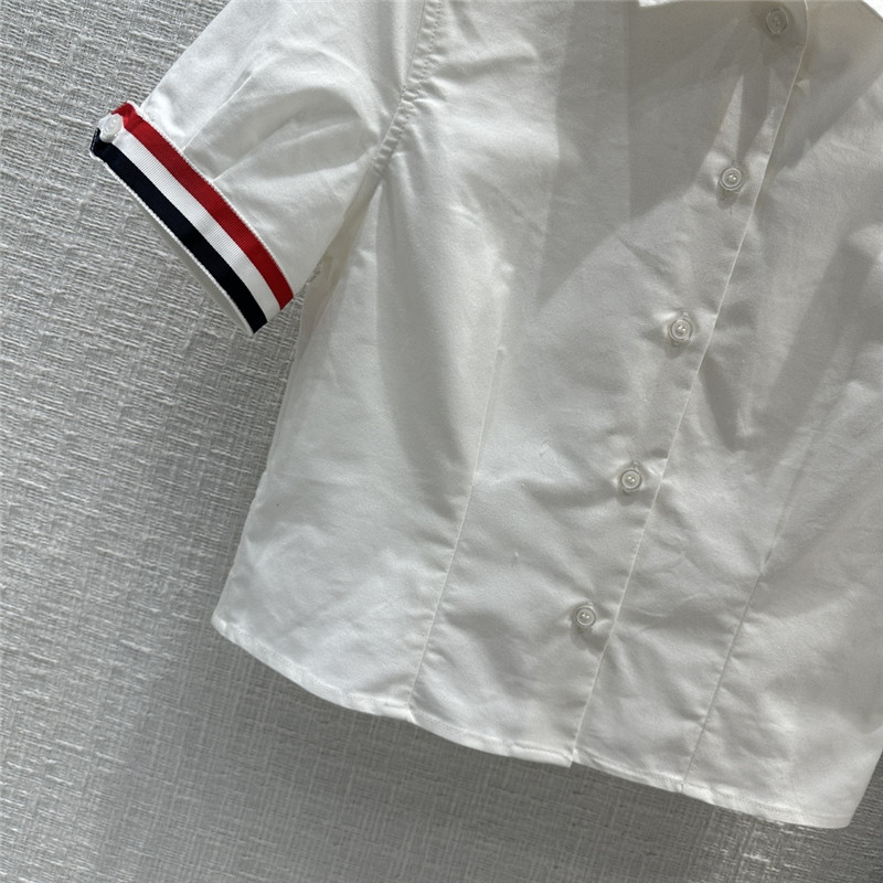 Thom Brown preppy short-sleeved shirt replicas clothes