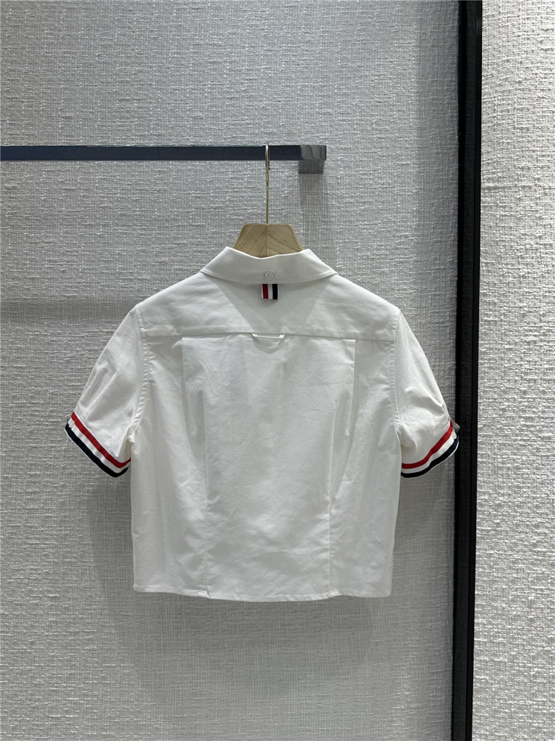 Thom Brown preppy short-sleeved shirt replicas clothes