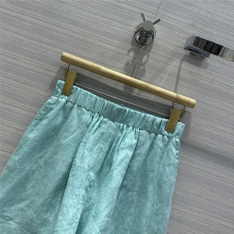 The R0w cotton and linen shorts replica clothing sites