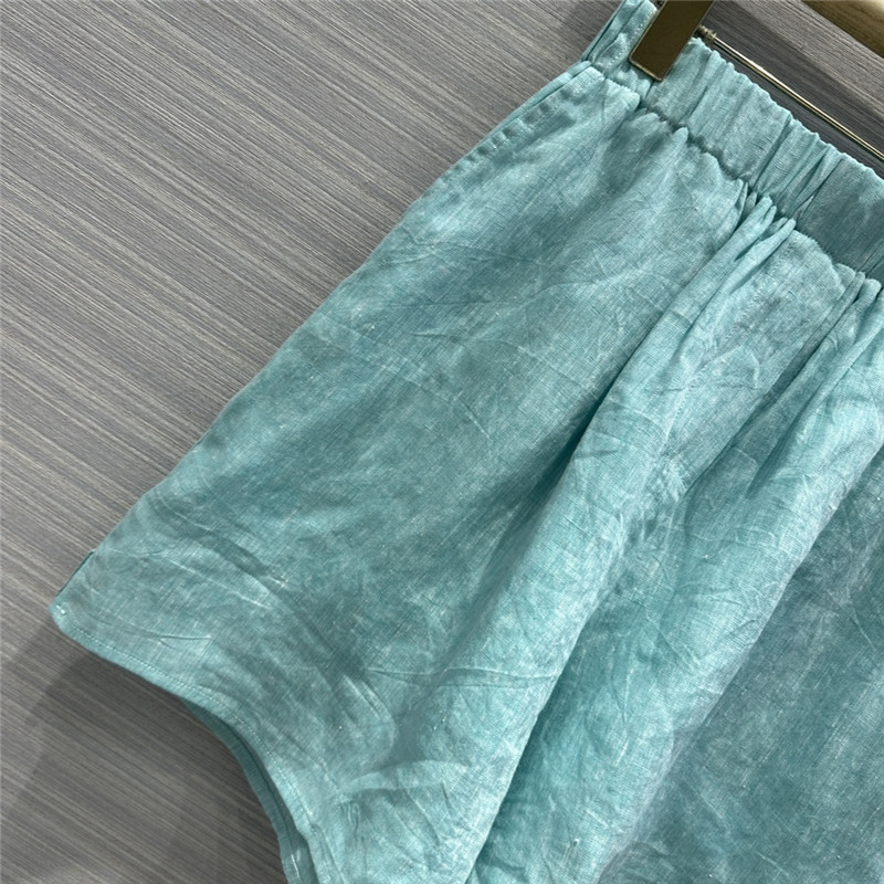 The R0w cotton and linen shorts replica clothing sites