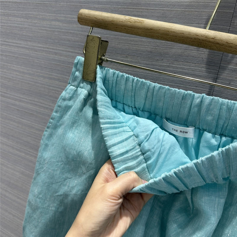 The R0w cotton and linen shorts replica clothing sites