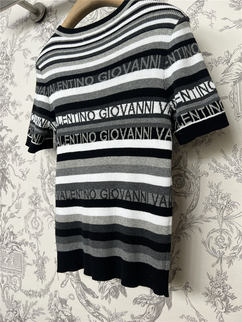 Va1e*ntin0 new knitted short sleeve replica d&g clothing