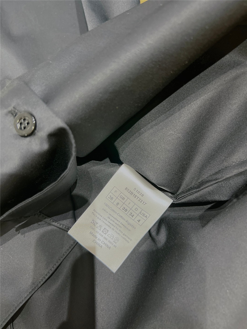 D10r irregular cotton shirt replicas clothes