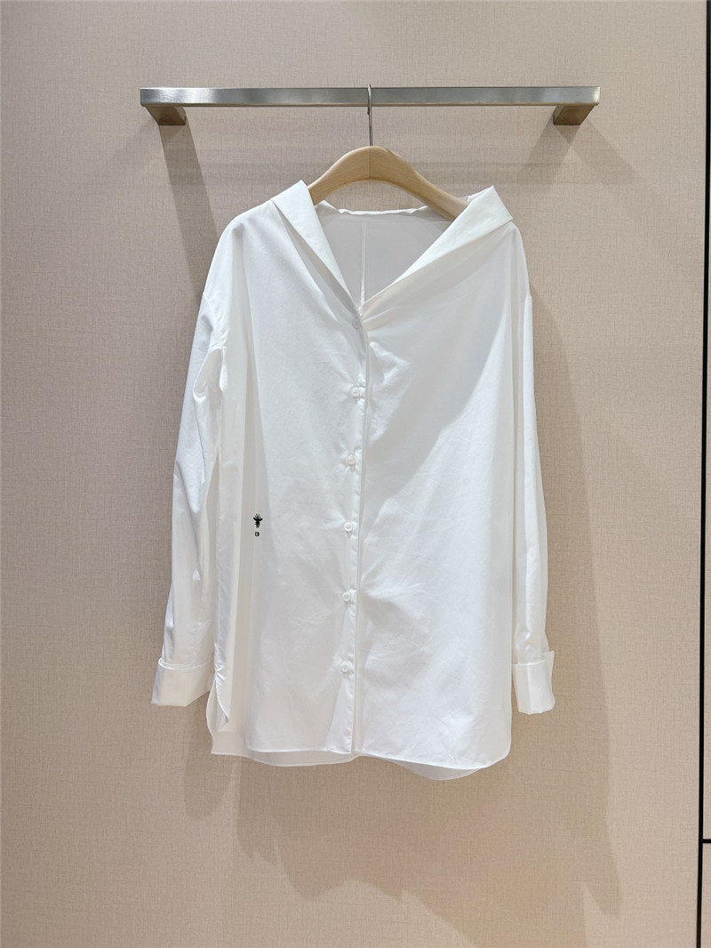D10r irregular cotton shirt replicas clothes