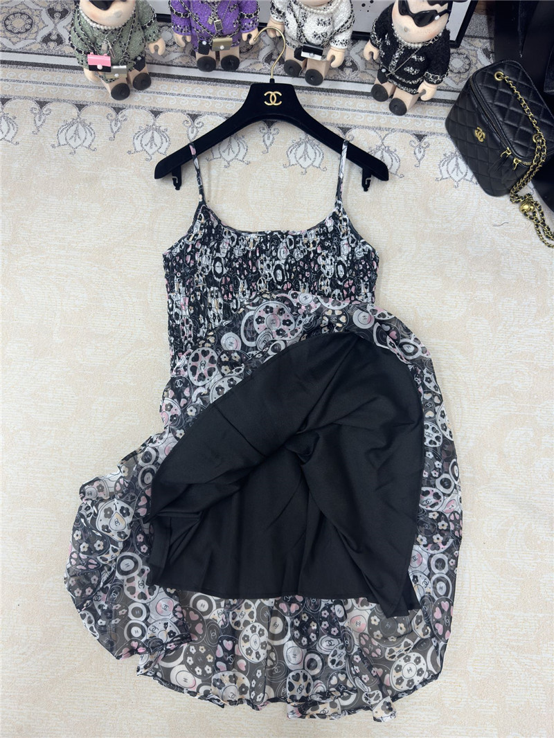 Ch**el suspender dress replica designer clothes