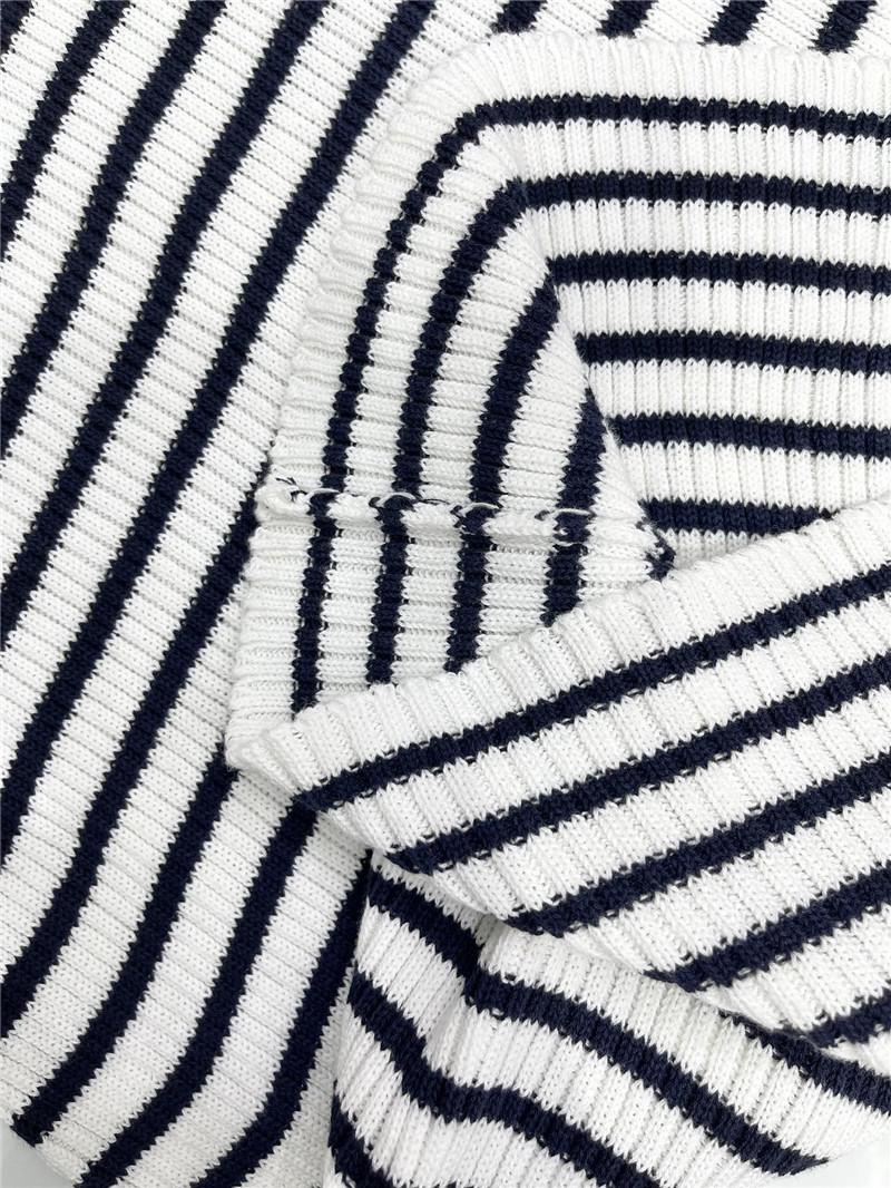 D10r navy neck short sleeve knitted dress replica clothes