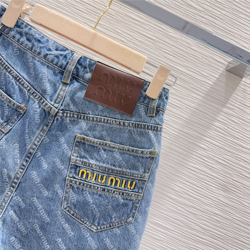 M1um1u denim shorts cheap replica designer clothes