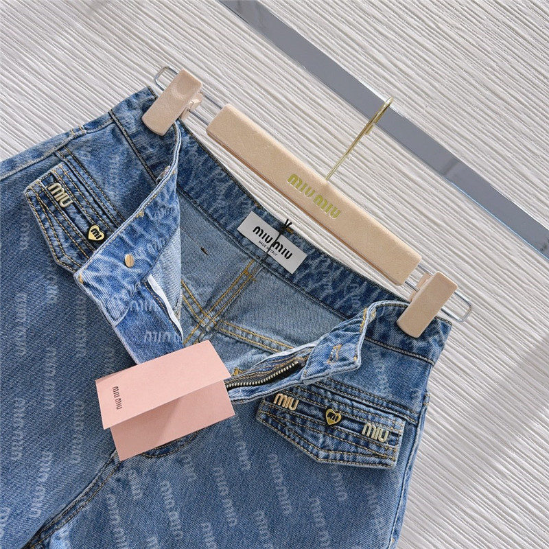 M1um1u denim shorts cheap replica designer clothes