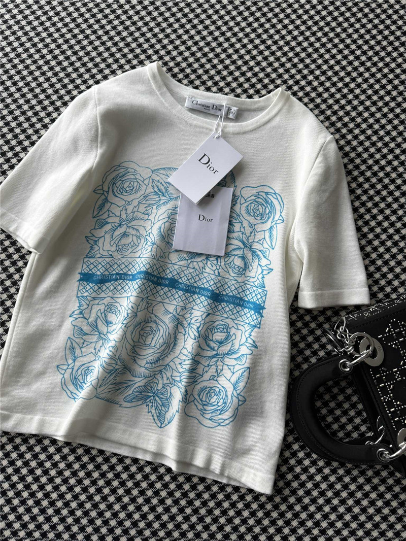 D10r new knitted short sleeve replica designer clothes