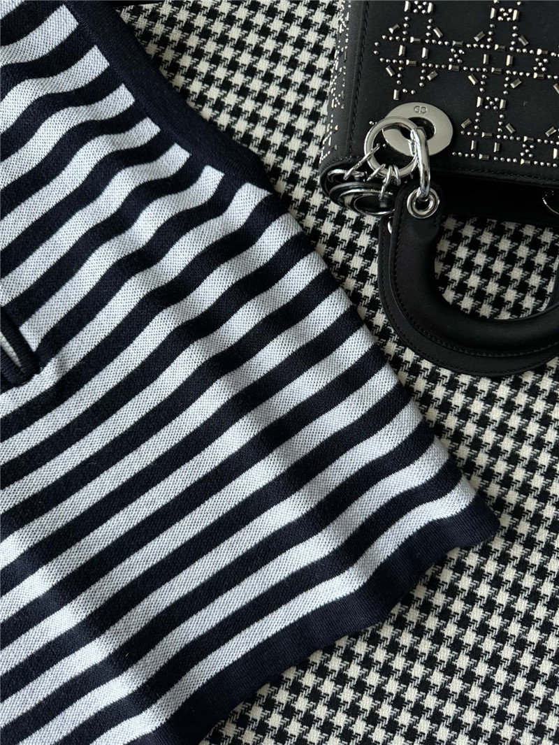 D10r knitted striped vest replicas clothes