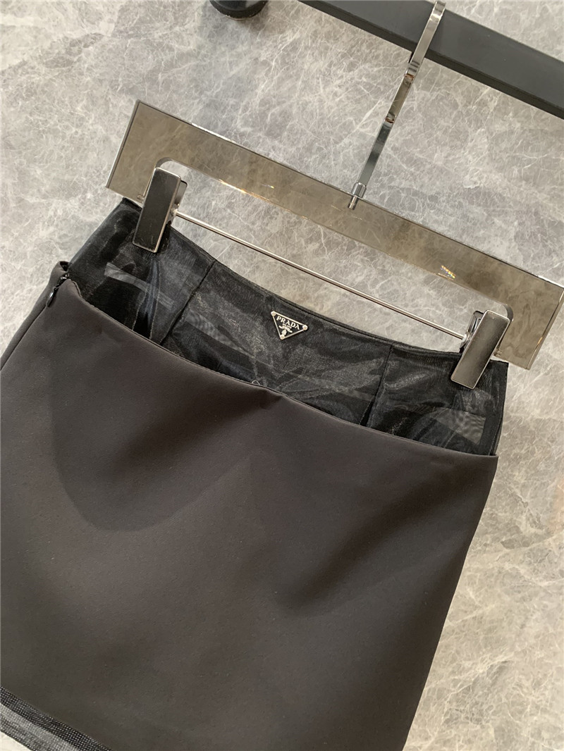 Pra*a two piece design skirt replica clothing sites