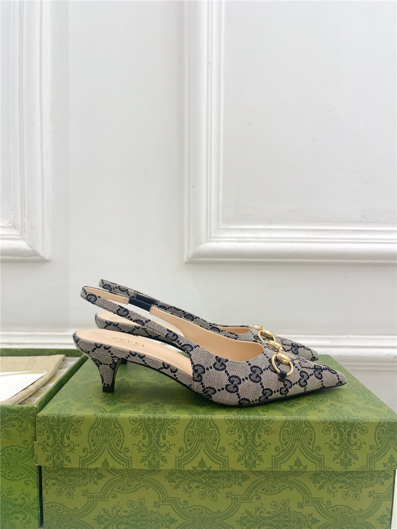 Gvc*1 horsebit slingback pumps replica designer shoes