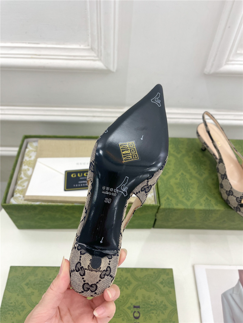 Gvc*1 horsebit slingback pumps replica designer shoes