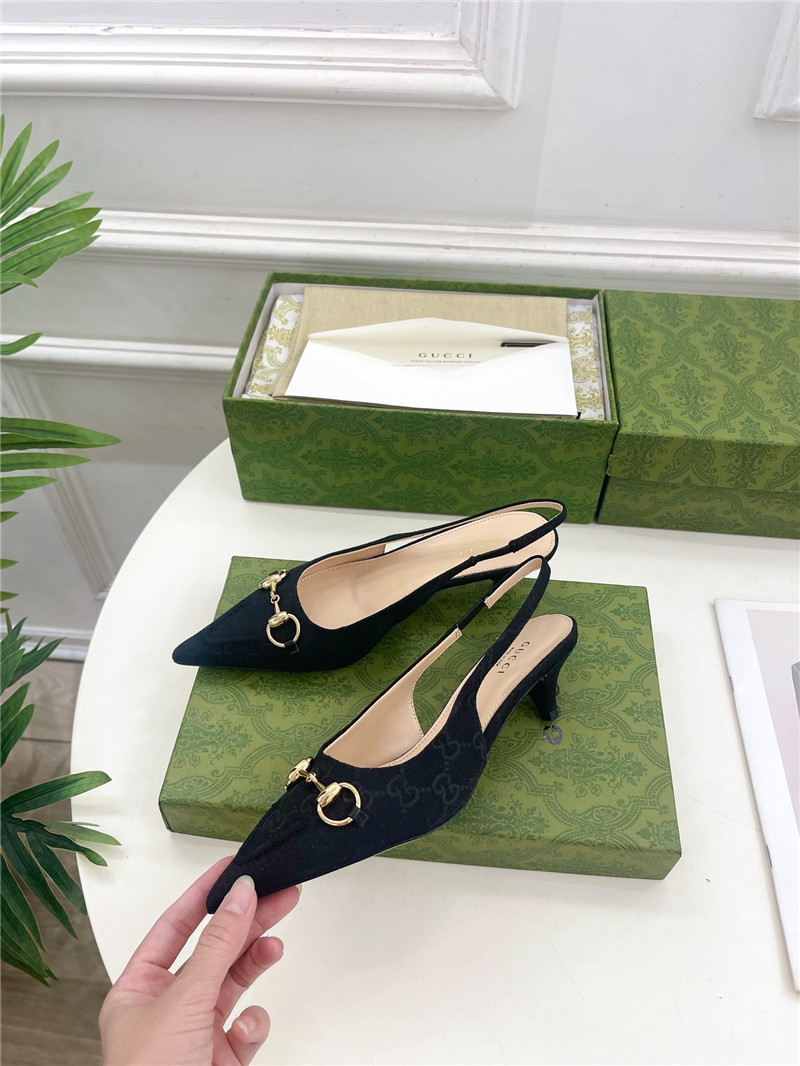 Gvc*1 horsebit slingback pumps replica designer shoes
