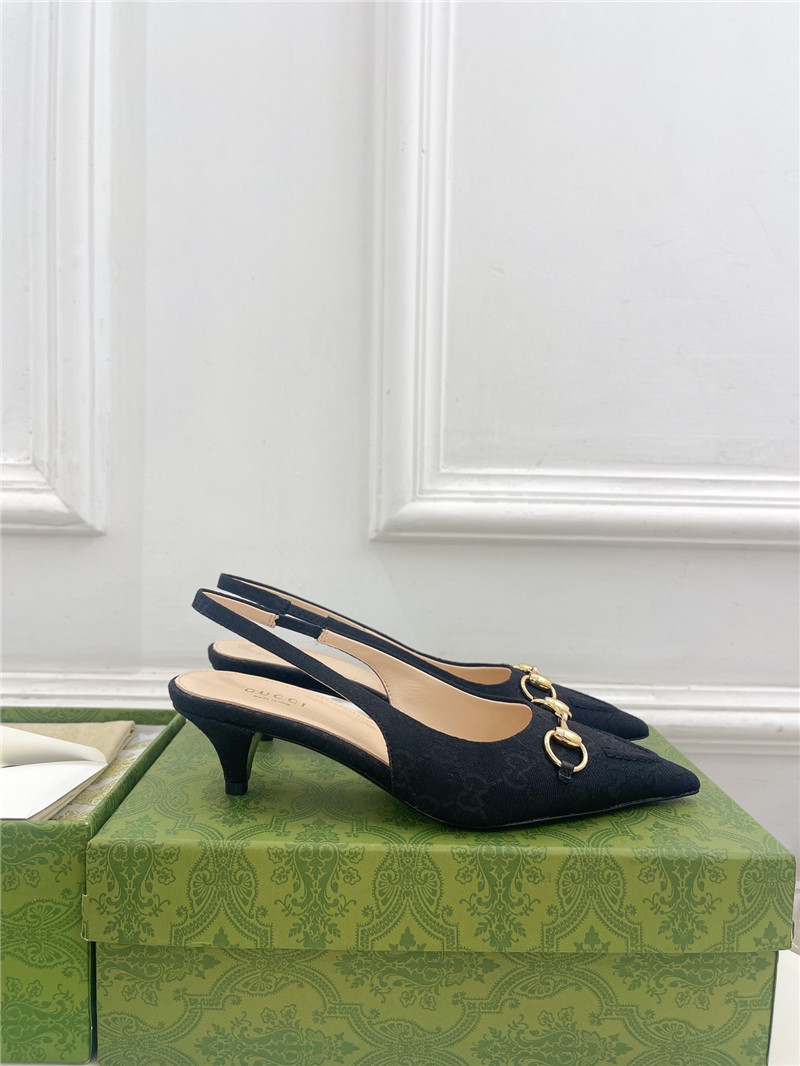 Gvc*1 horsebit slingback pumps replica designer shoes