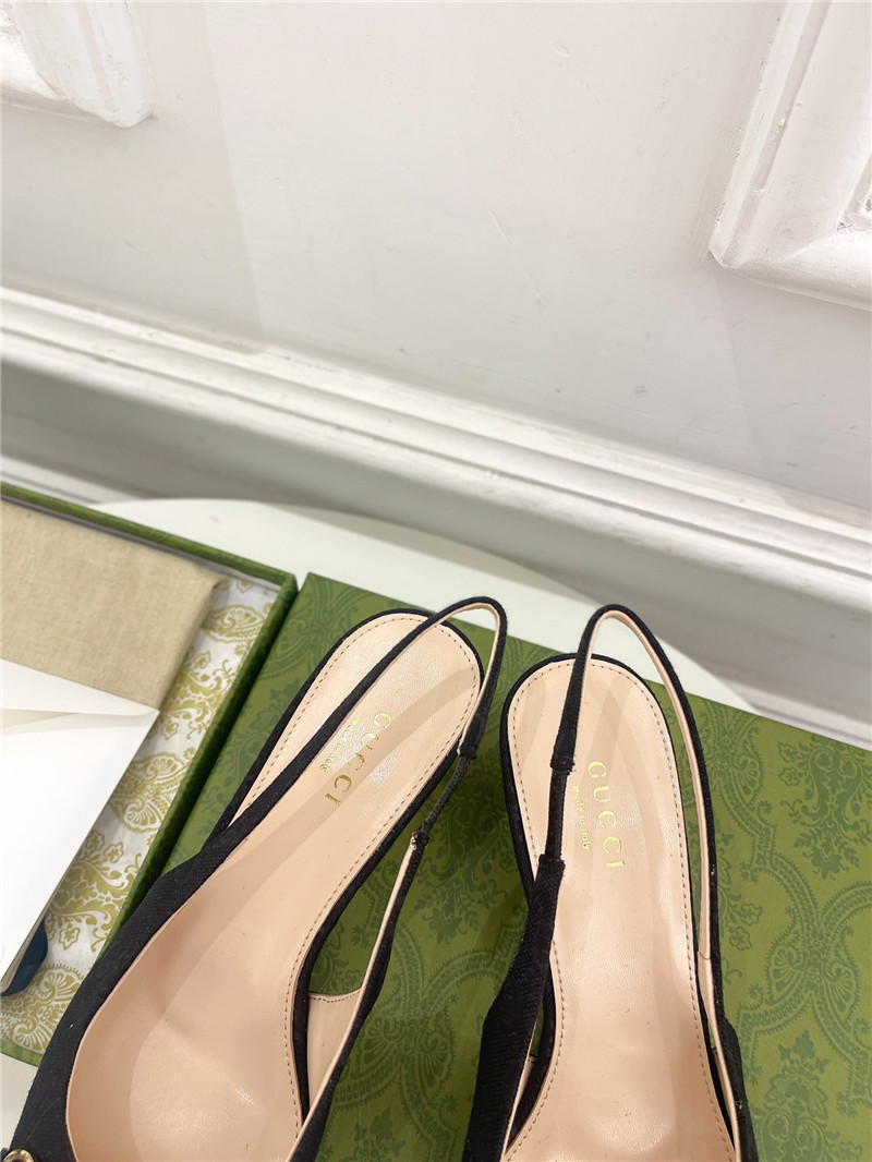 Gvc*1 horsebit slingback pumps replica designer shoes