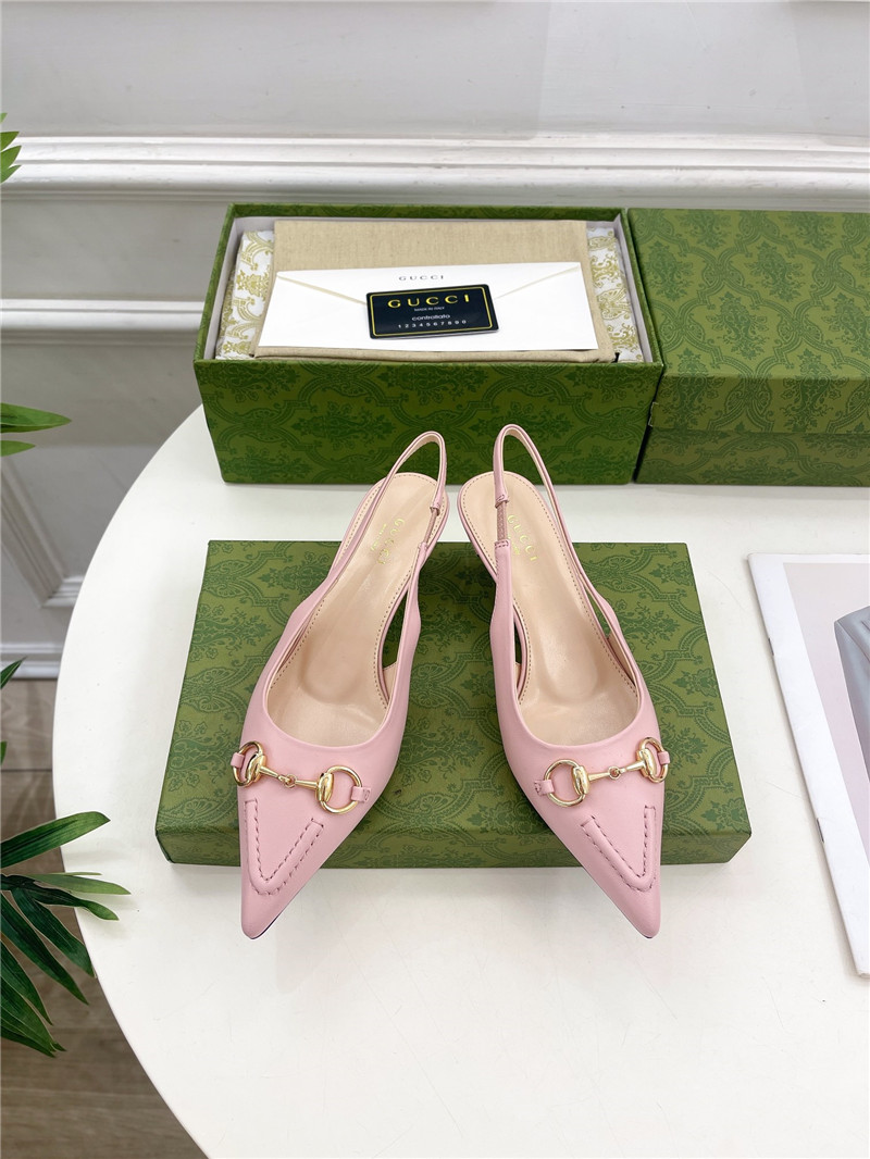 Gvc*1 horsebit slingback pumps replica designer shoes
