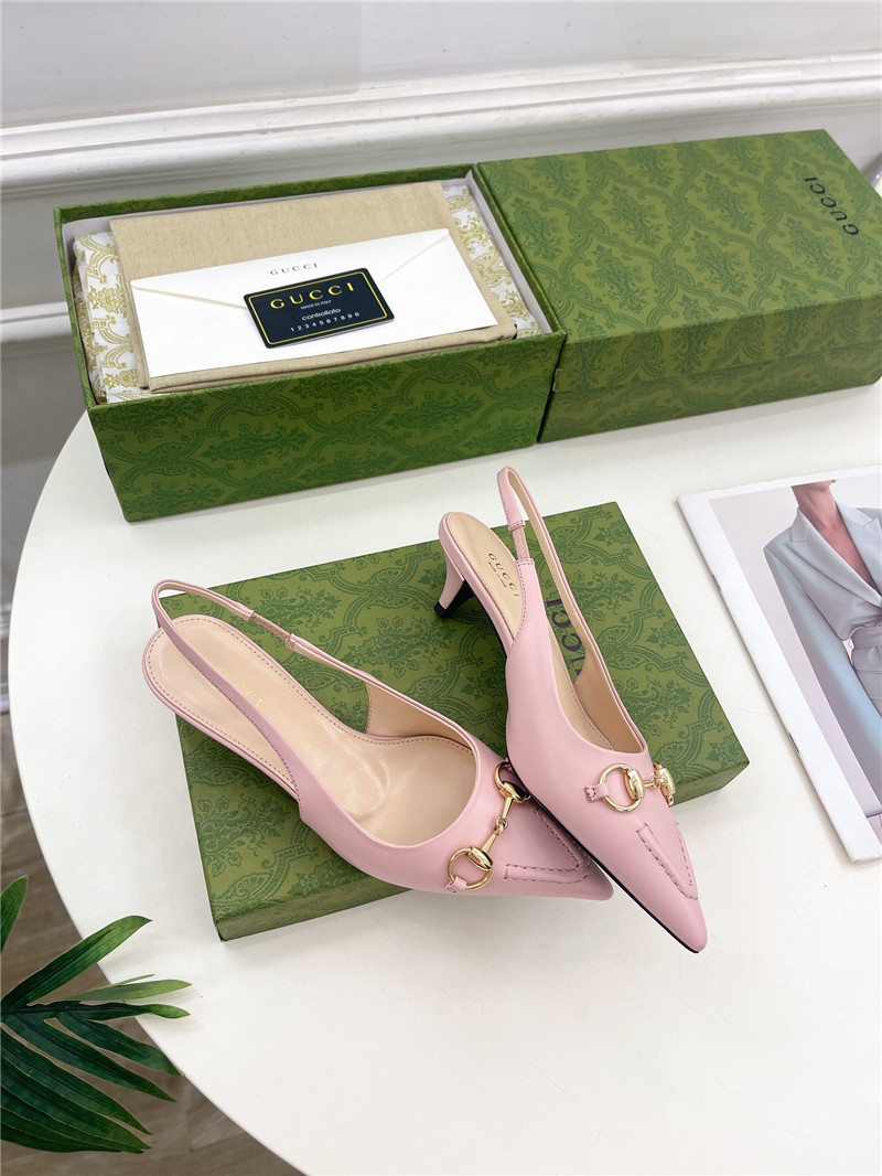 Gvc*1 horsebit slingback pumps replica designer shoes