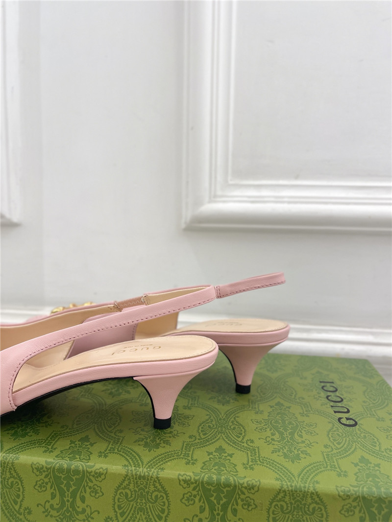 Gvc*1 horsebit slingback pumps replica designer shoes