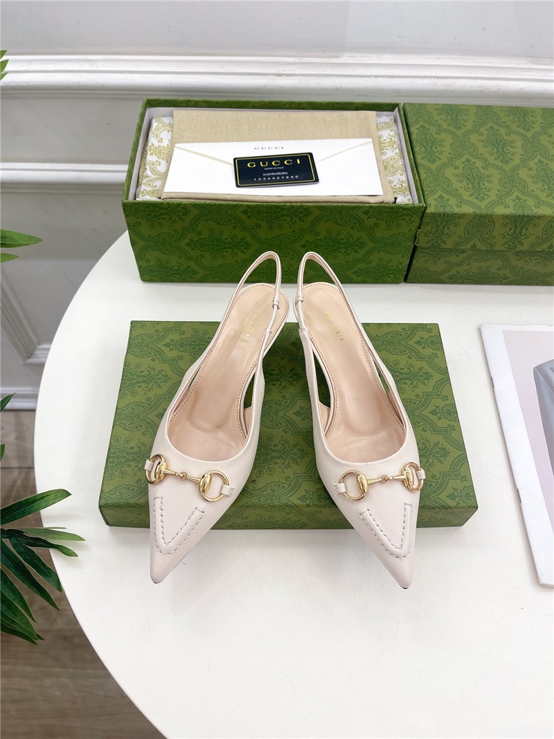 Gvc*1 horsebit slingback pumps replica designer shoes