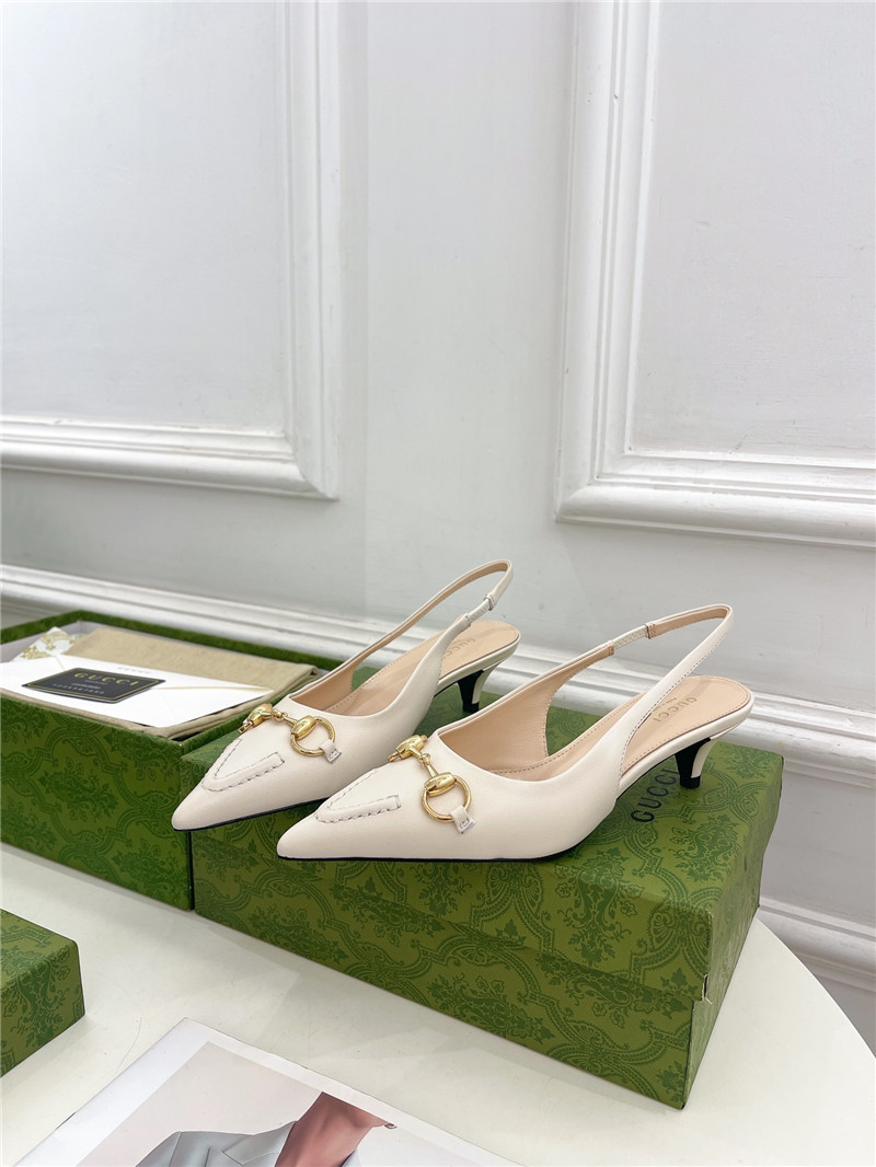 Gvc*1 horsebit slingback pumps replica designer shoes