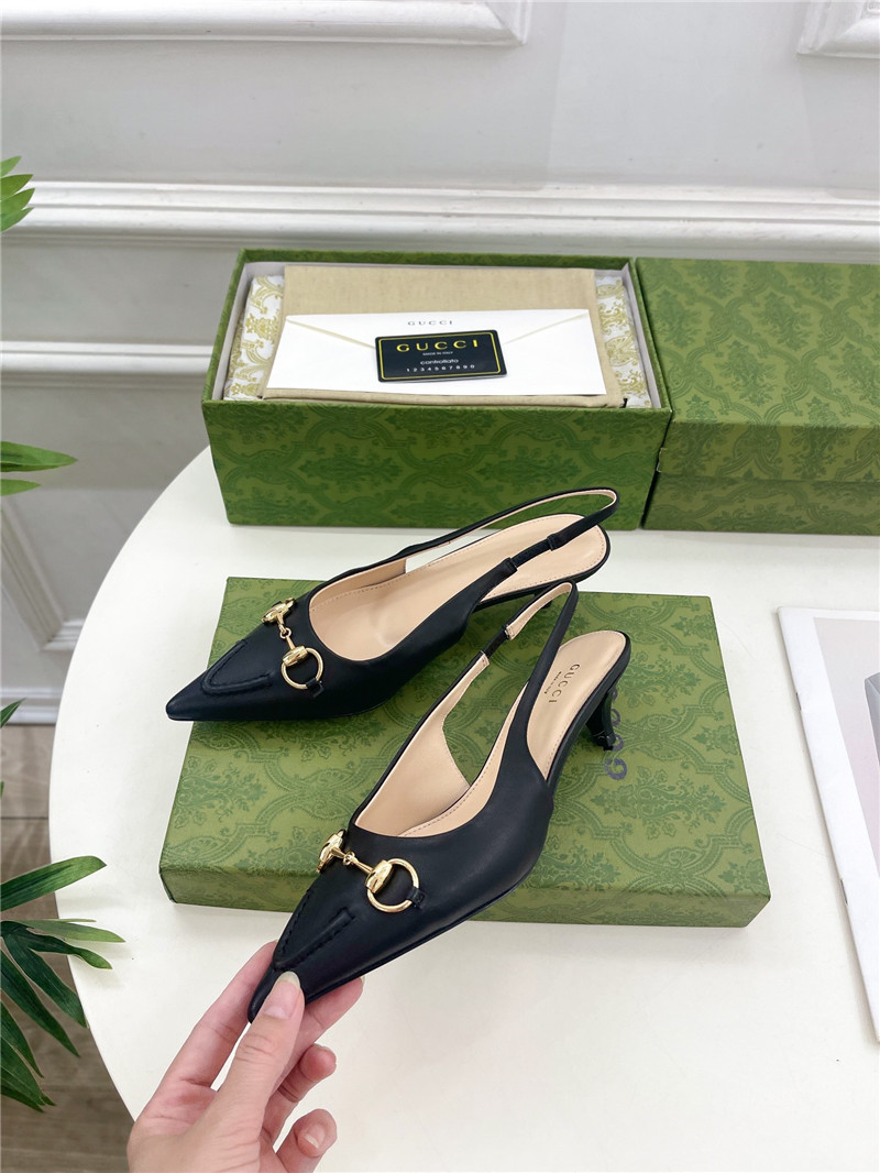 Gvc*1 horsebit slingback pumps replica designer shoes