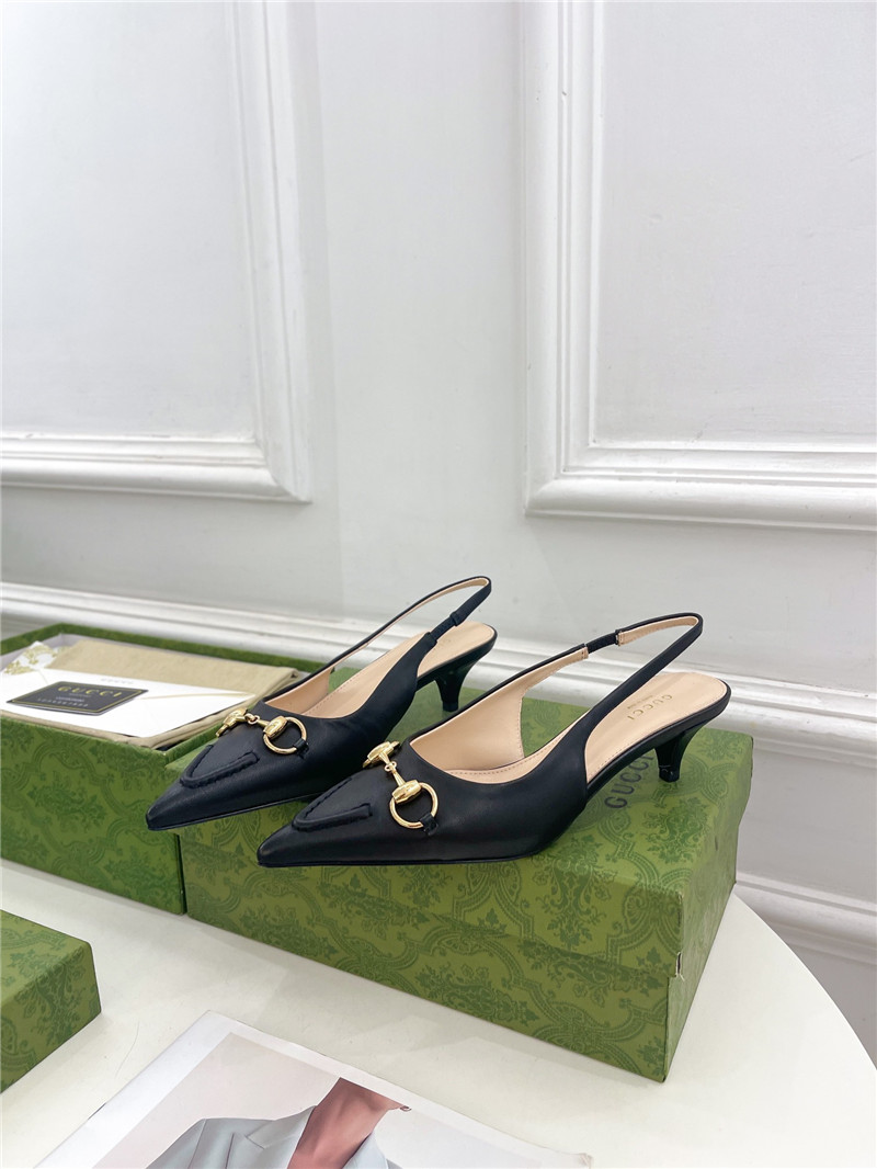 Gvc*1 horsebit slingback pumps replica designer shoes