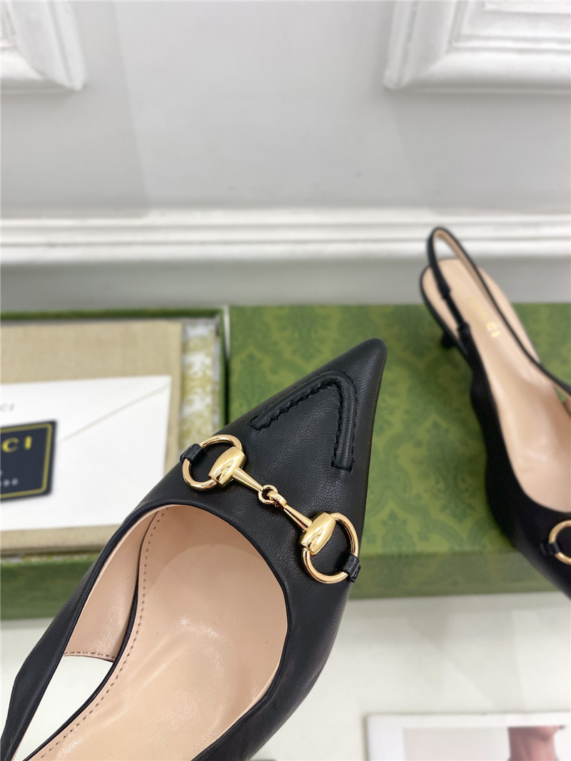 Gvc*1 horsebit slingback pumps replica designer shoes