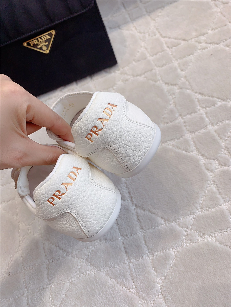 Pra*a triangle logo sneakers