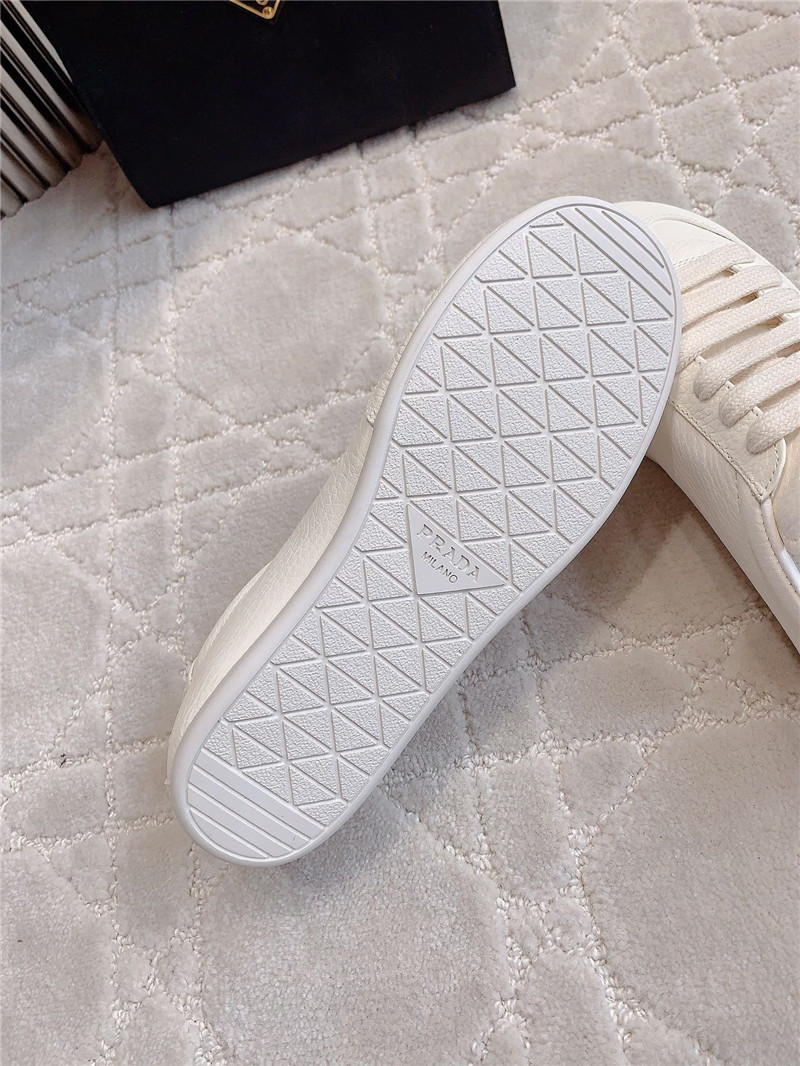 Pra*a triangle logo sneakers