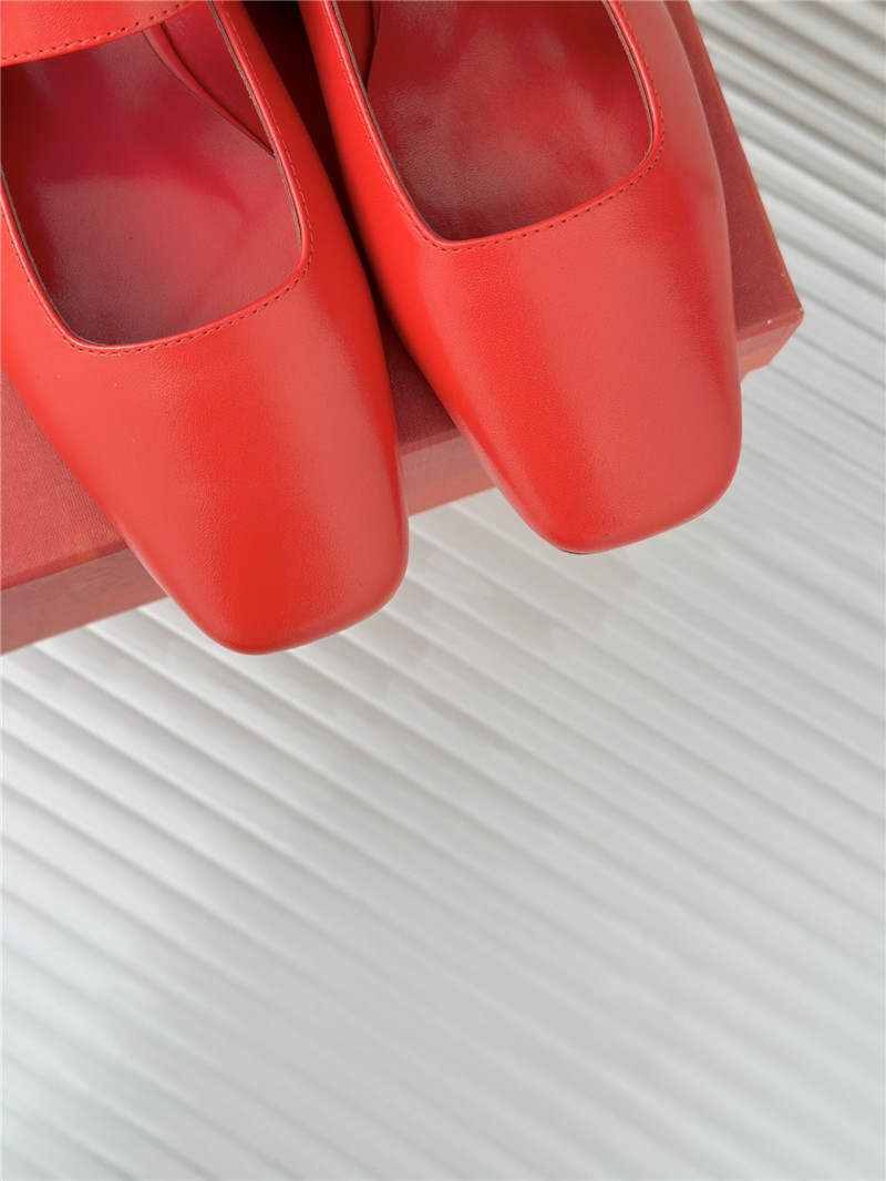 Va1e*ntin0 metal v buckle mary jane shoes replica designer shoes