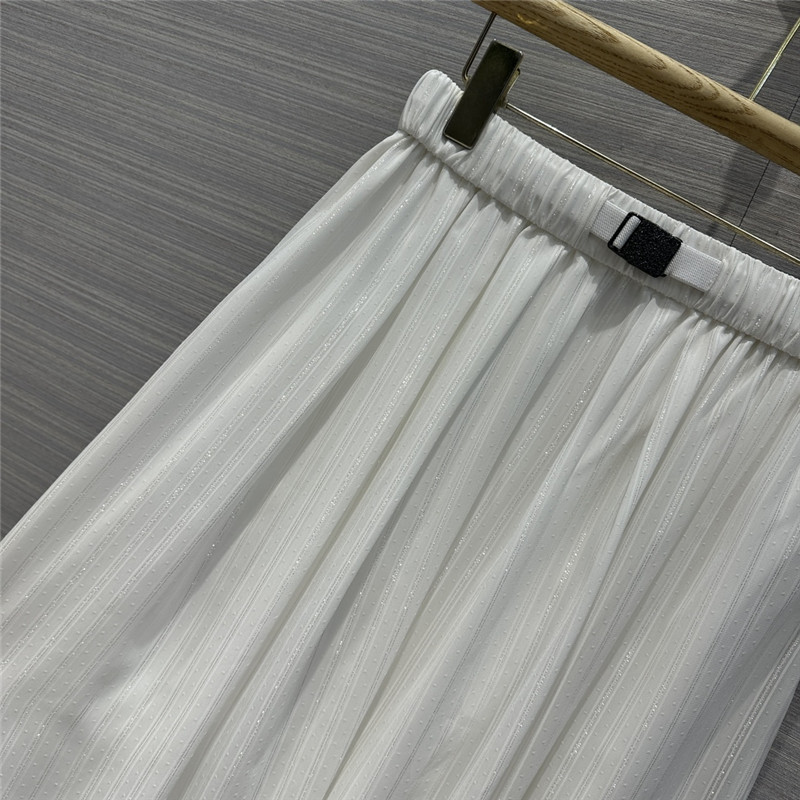 BC silver striped long skirt cheap replica designer clothes