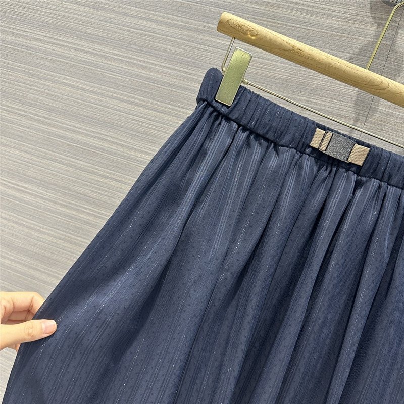 BC silver striped long skirt cheap replica designer clothes