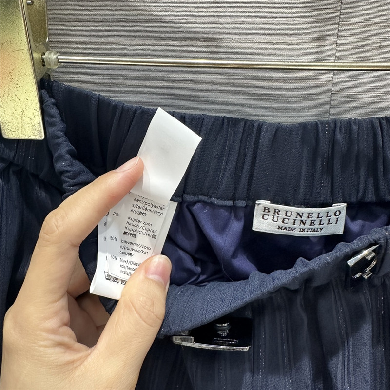 BC silver striped long skirt cheap replica designer clothes