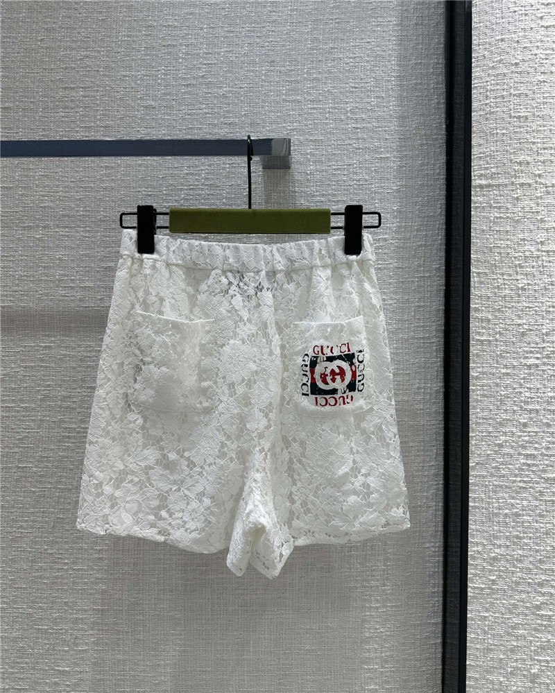 Gvc*1 lace casual shorts replica designer clothes