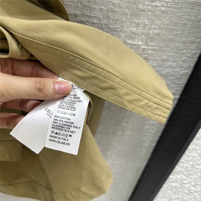 Ce1i*e safari style khaki dress replica clothing sites