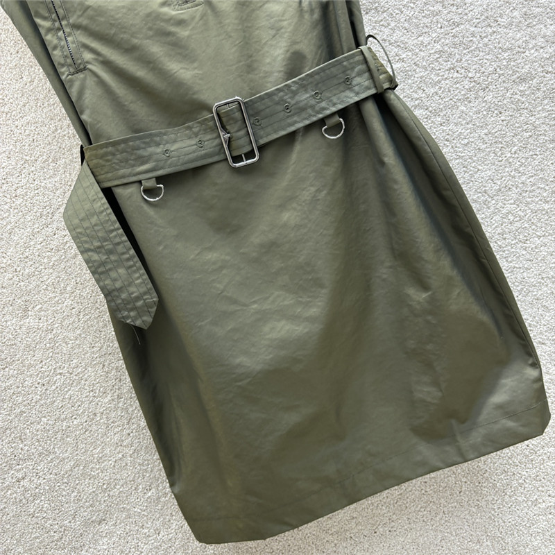 Bv*b*rry stand collar work style sleeveless dress replica clothes