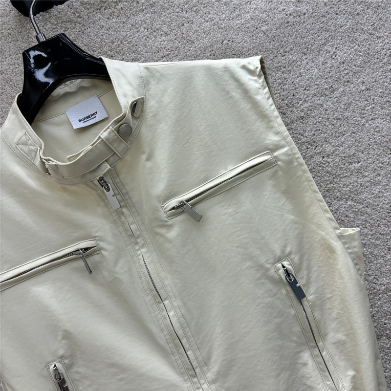 Bv*b*rry stand collar work style sleeveless dress replica clothes