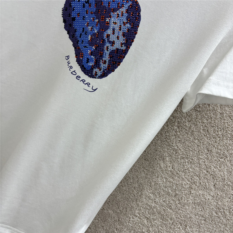 bv*b*rry hot D1am0nd pattern short-sleeved t-shirt replica clothes