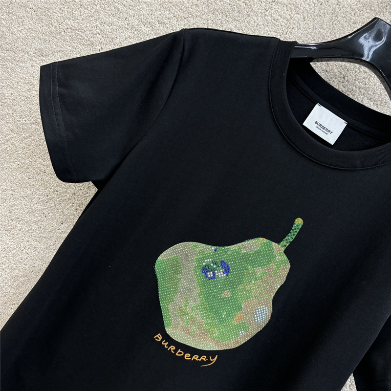 bv*b*rry hot D1am0nd pattern short-sleeved t-shirt replica clothes