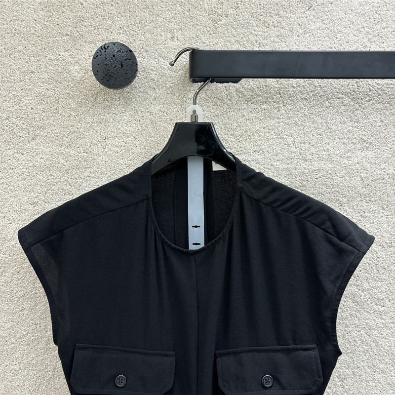 Y51 belted sleeveless sundress replica designer clothes