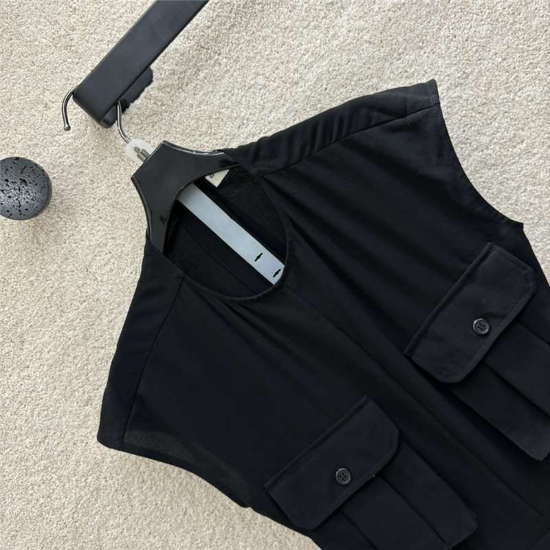 Y51 belted sleeveless sundress replica designer clothes