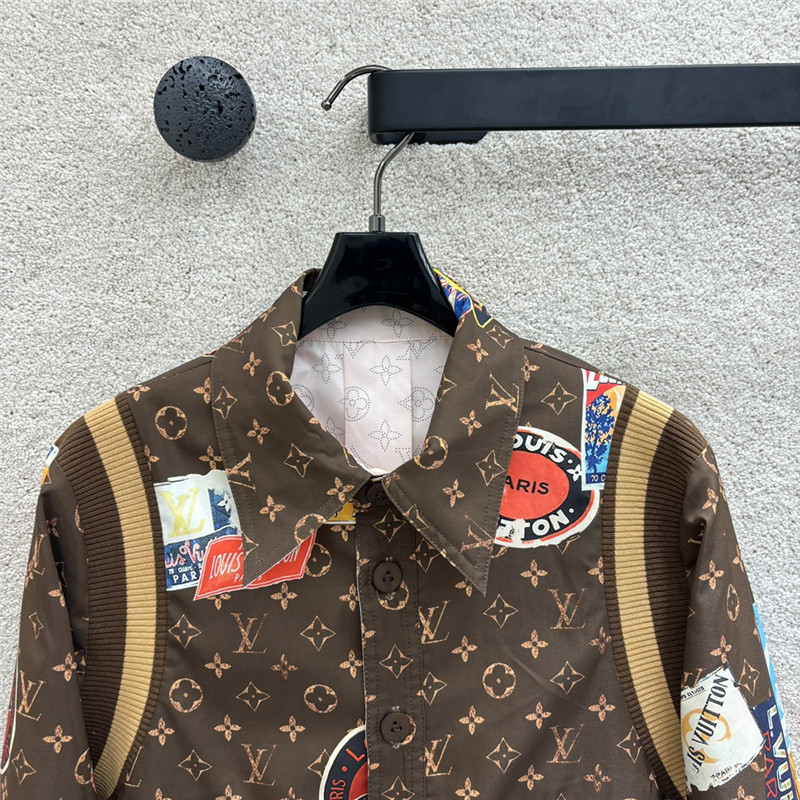l0vis Vvtt0n lv reversible flight jacket replica d&g clothing