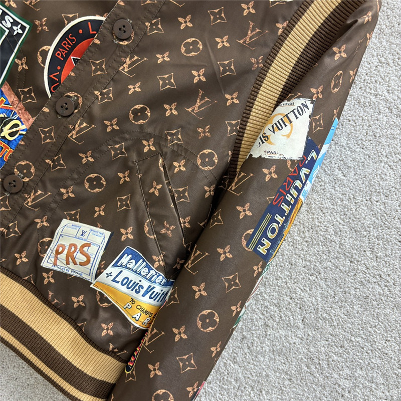 l0vis Vvtt0n lv reversible flight jacket replica d&g clothing