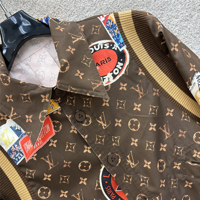 l0vis Vvtt0n lv reversible flight jacket replica d&g clothing