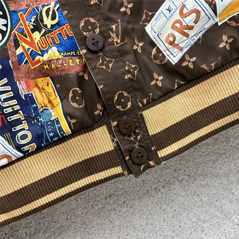 l0vis Vvtt0n lv reversible flight jacket replica d&g clothing