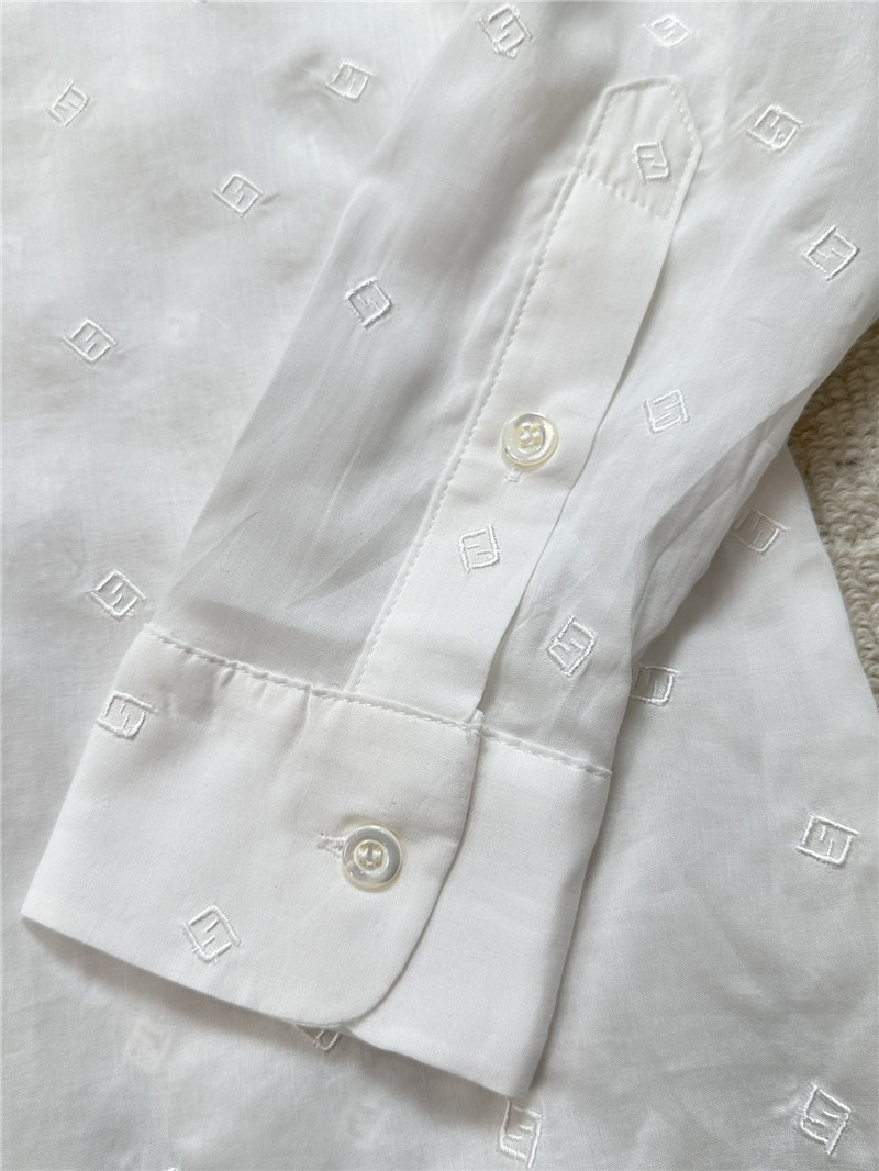 F**di new lapel shirt replicas clothes