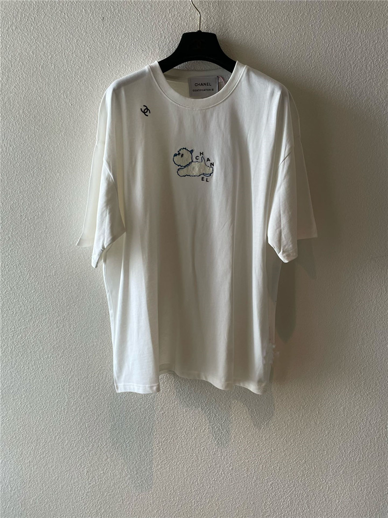 Ch**el new puppy t-shirt replica designer clothing websites